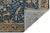 Modern Hand-Knotted Bidjar Vintage Style Wool Rug Midnight Blue Floral Arabesque For Sale - Image 3 of 12
