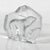 Handmade Polar Bear Crystal Art Glass Paperweight Magnor of Norway For Sale - Image 12 of 12