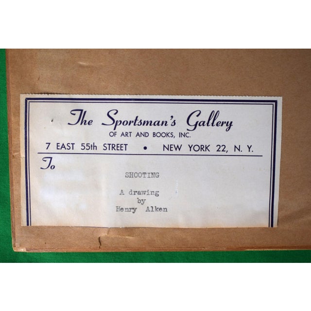 19th Century Shooting Drawing by Henry Alken For Sale - Image 4 of 5