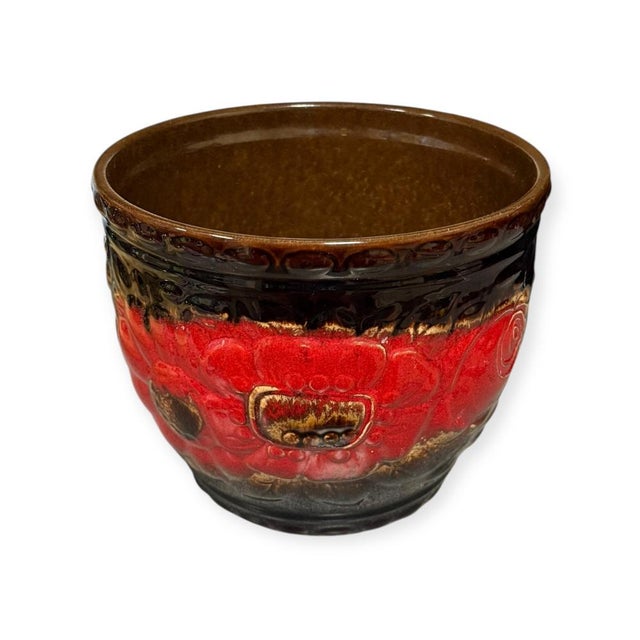 Vintage Fat Lava Planter from Bay Keramik, 1960s For Sale - Image 9 of 9