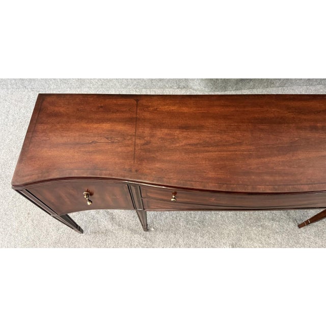 Wood Hooker Furniture Charleston Console Table Sideboard For Sale - Image 7 of 16