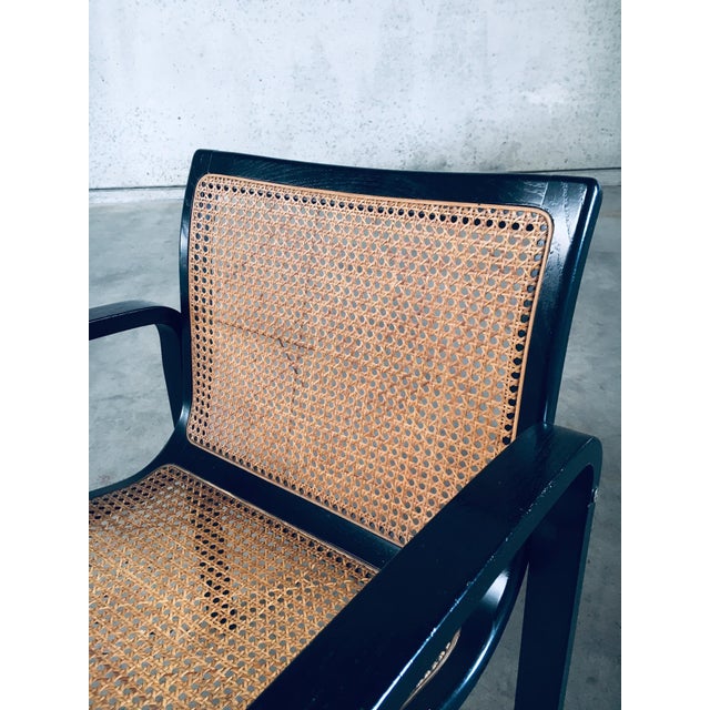 Italian Design Bentwood & Webbing Armchair, 1970s For Sale - Image 6 of 18
