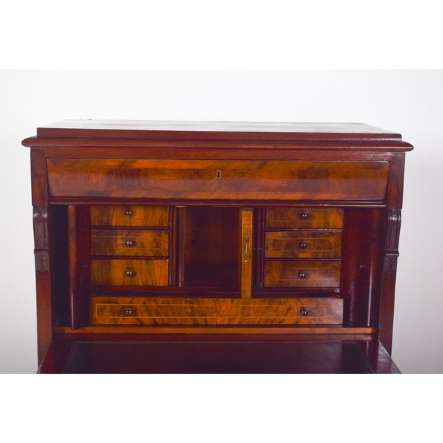 Antique Abattant Cabinet with Large Drawers, 1890s For Sale - Image 13 of 18