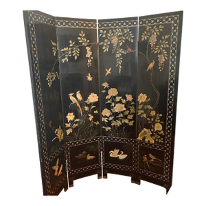 Authentic Mid-Century Chinese Lacquer Divider