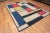 Beautiful Artistic Modern Contemporary Piet Mondrian Design Room Size Area Rug, Country Of Origin: Central Asia, Circa:...