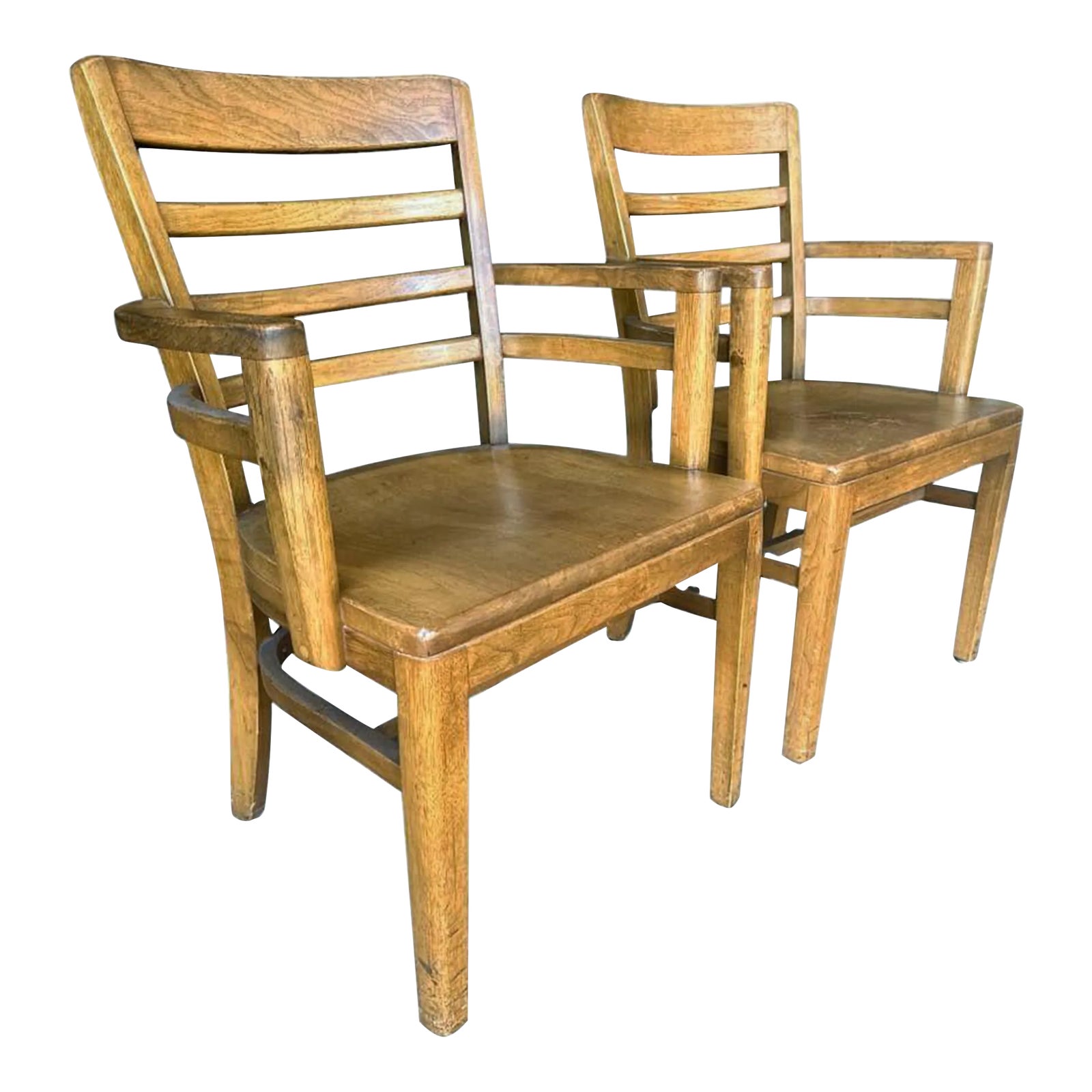 High Point Bending and Chair Company Walnut Mid 20th Century Office