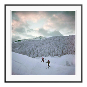 Toni Frissell 'Mountain Top' Archival Pigment Print Framed in Black