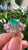 Set in 18k Rose Gold, Emerald, Pink Sapphires & Rose Cut Diamonds Cocktail Ring, Size 6.5 For Sale - Image 12 of 12