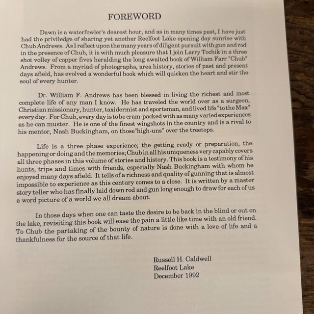 Nash Buckingham Beaver Dam & Other Hunting Tales by Dr. William Chubby Andrews For Sale - Image 10 of 14