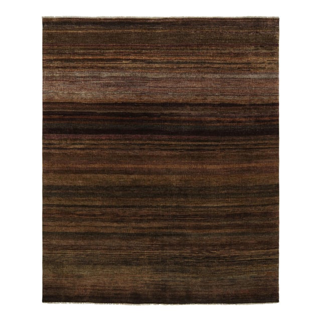 A 8x10 bold new addition to our Texture of Color collection, made with hand-knotted wool and a new take on the theme of...