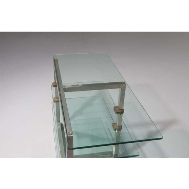 Side Table on Wheels from Peter Ghyczy, 1970s For Sale - Image 14 of 16