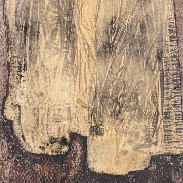 Contemporary Roni Nicholson "Francisco G." Mixed Media, 1990 For Sale - Image 3 of 8