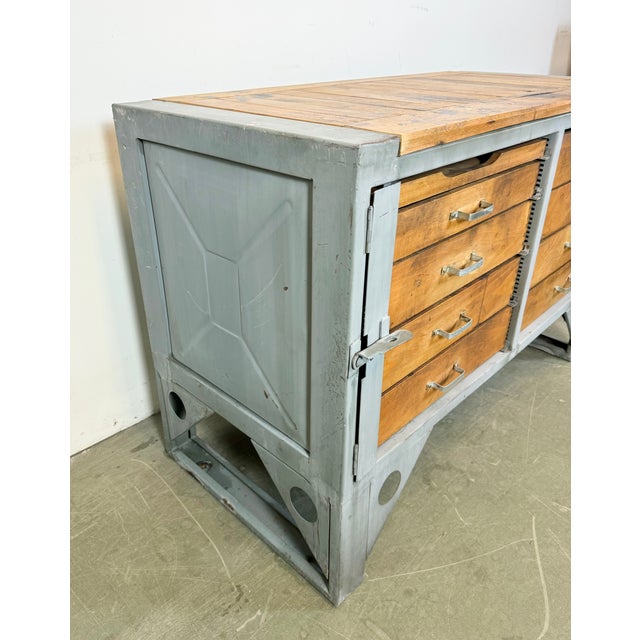 1960s Vintage Industrial Chest of Drawers, 1960s For Sale - Image 5 of 18