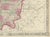 Paper Civil War Era Map of Illinois with Lake Michigan Detail, 1864 For Sale - Image 7 of 10