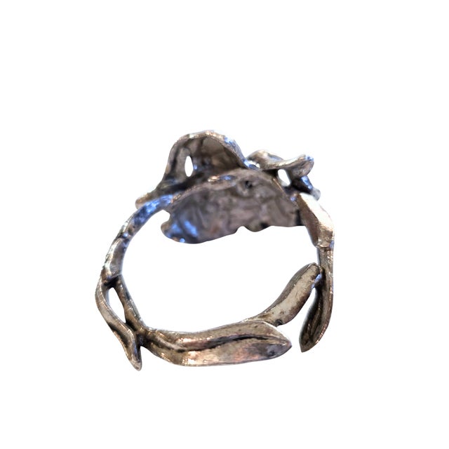 Set of 4 Arthur Court Bunny Napkin Rings With Original Box For Sale - Image 14 of 18