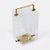 Metal Hollywood Regency Umbrella Stand in Acrylic and Brass, 1980s For Sale - Image 7 of 7