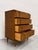 1950s Mid Century Modern Walnut Dresser / Highboy, C. 1960's For Sale - Image 5 of 10