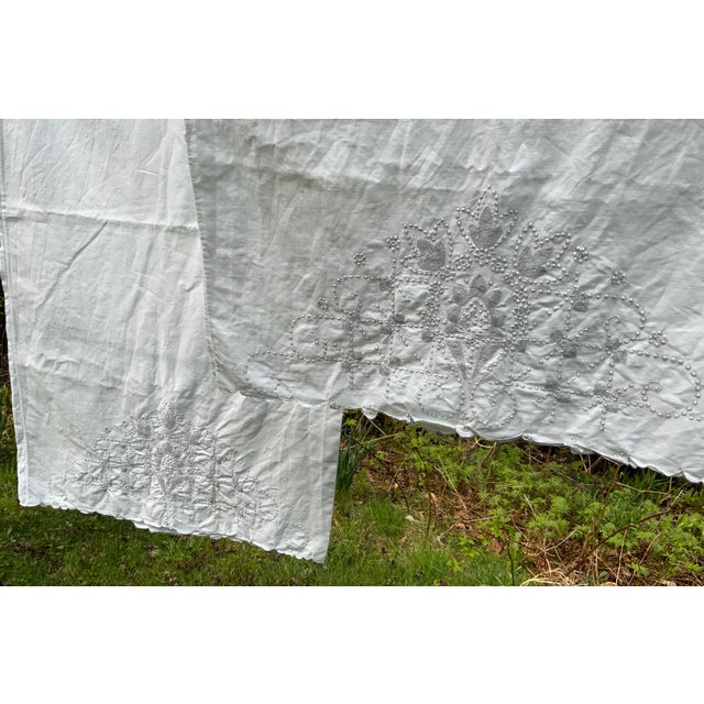 1920s Vintage Art Deco Style Pillow Shams/ Cases,Pair For Sale - Image 5 of 12