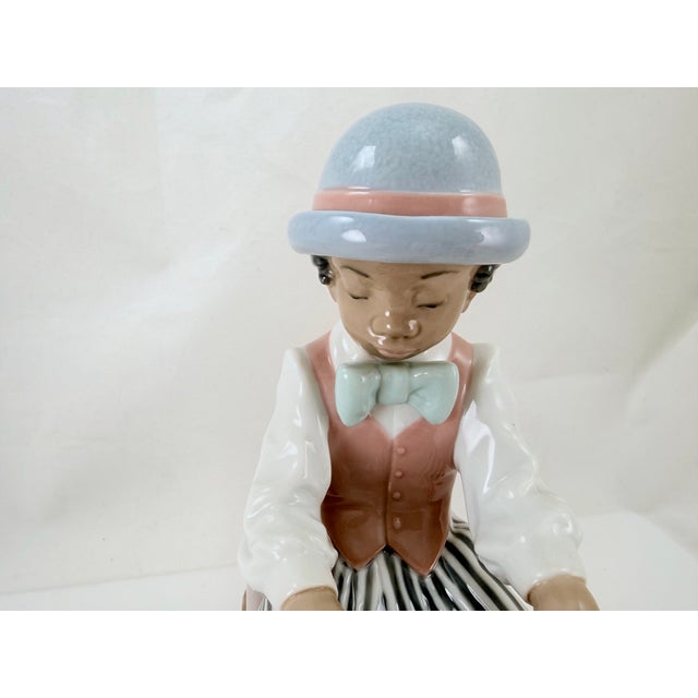Figurative Retired LLadro Jazz Duo Pianist and Singer Black Legacy Collection - Spain For Sale - Image 3 of 8