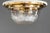Metal Art Deco Ceiling Lamp with Cut Glass Shade Vienna, Austria, 1920s For Sale - Image 7 of 18