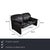 This set consists of a matching two-seater sofa and armchair from the Laauser Atlanta model. with this set, you'll bring...