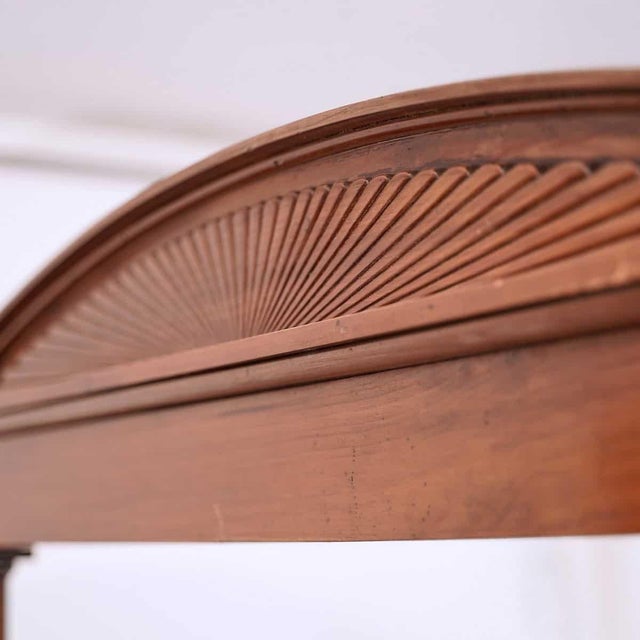 Vintage Wood Psyche Mirror For Sale - Image 3 of 13