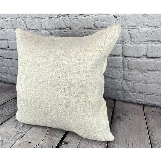 Vintage Pillow Case Turkish Hemp Pillow Decorative Hemp Pillow Dry cleaning only. PILLOW INSERT IS NOT INCLUDED
