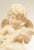 Cream Antique Renaissance Revival Alabaster Carved Cherub Statue For Sale - Image 8 of 13