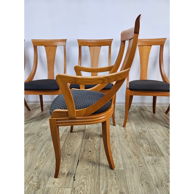 Vintage Gondola Chairs by Pietro Costantini, 1980s, Set of 6 For Sale - Image 6 of 16