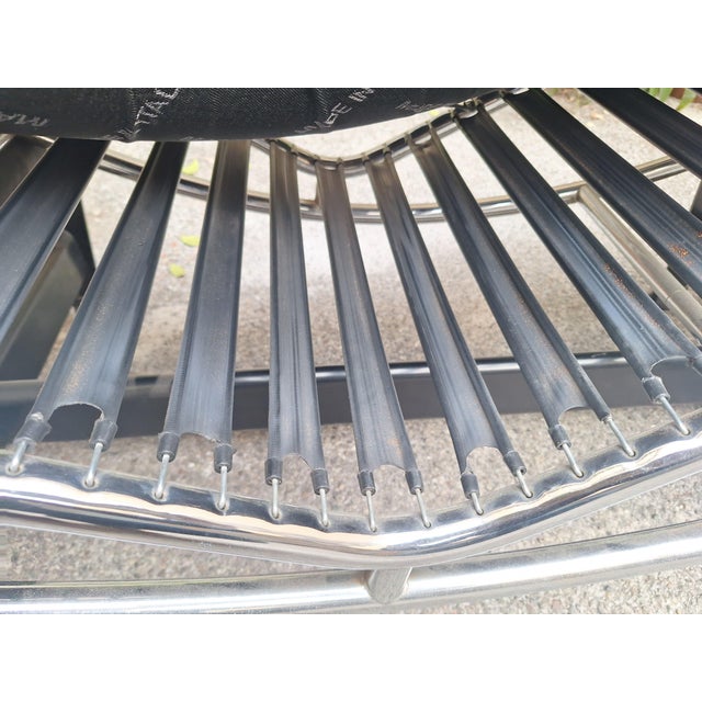 Black Vintage LC4 Lounge Chair by Le Corbusier for Cassina, 1970s For Sale - Image 8 of 13