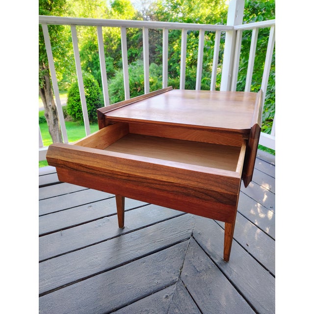 Brown Mid 20th Century Lane Mid-Century Modern Side Table For Sale - Image 8 of 12