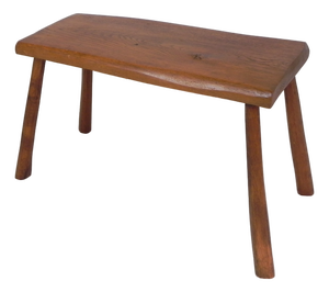 Vintage Wooden Tree Trunk Side Table, 1960s
