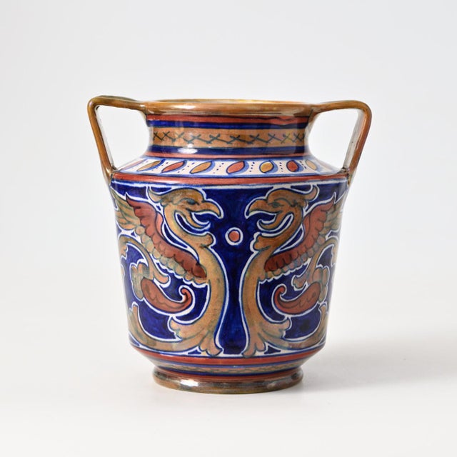 Renaissance Italian Vase by Lorenzo Rubboli, 1930s For Sale - Image 11 of 11