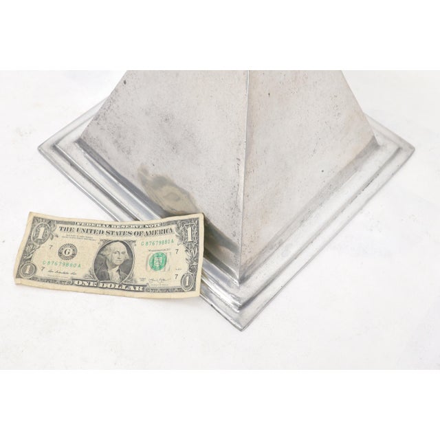 Vintage Arthur Court Tall Sculpture of a Gazelle in Polished Aluminum For Sale - Image 11 of 14