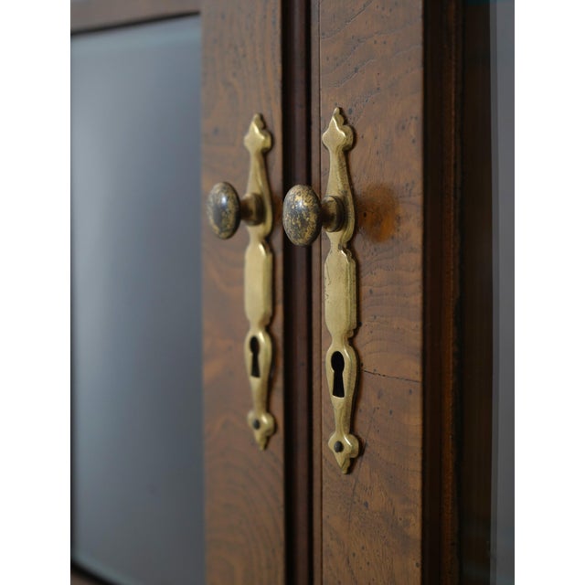 Jasper Cabinet Burl Wood Secretary Desk For Sale - Image 12 of 18
