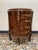 Vintage Demi Lune Inlaid Chest of Drawers with Brass Details For Sale - Image 4 of 5