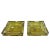 Glass Modernist Amber Glass Ashtrays - a Pair For Sale - Image 7 of 7