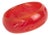 Watermelon Pink Bakelite Carved Bracelet For Sale
