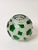 Bohemian Emerald Green Lead Crystal Vase with Hand-Cut Faceted Decorations, 1960s For Sale - Image 10 of 14