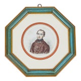 Antique Hand Colored Print of European Notable C 1800's | B For Sale
