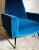Vintage Italian Armchair Upholstered and Covered in Velvet Ottanio Color For Sale - Image 6 of 13