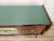 Mid-Century Modern Mahogany Sideboard with Aqua Green Glass and Central Bar, 1950 For Sale - Image 6 of 18