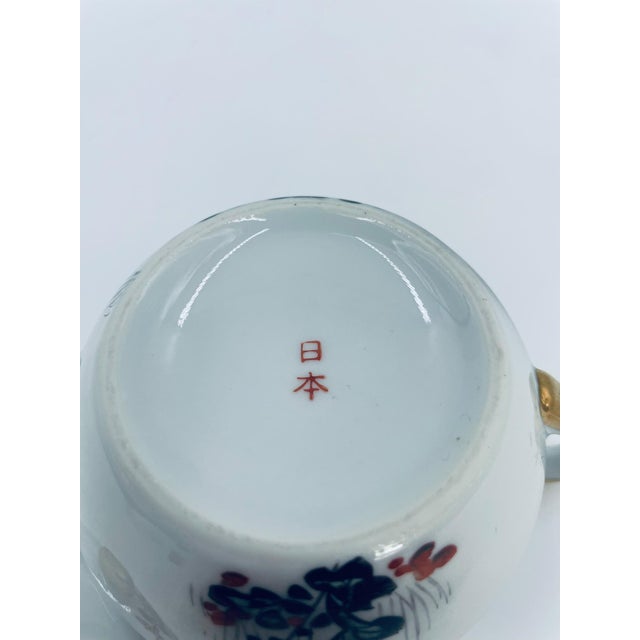 Porcelain Sugar Bowl Japan Kutania, 1975 For Sale - Image 11 of 12