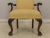 1990s Pair Century Ball & Claw Upholstered Open Armchairs For Sale - Image 5 of 13