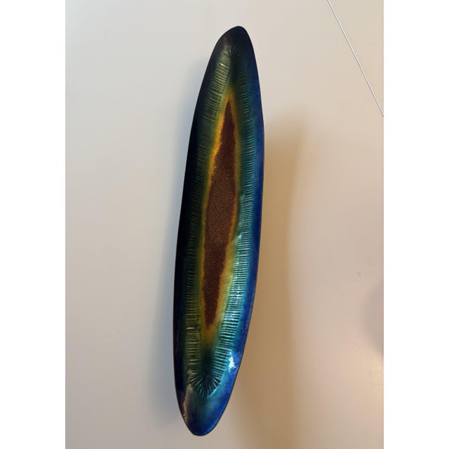 Large Enamelled Bowl by Franco Bastianelli for Laurana Pesaro, 1960s, in Very Good conditions. Designed 1960 to 1969 This...