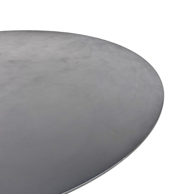 Round Clay Concrete Dining Table by Marc Krusin for Desalto For Sale - Image 5 of 9