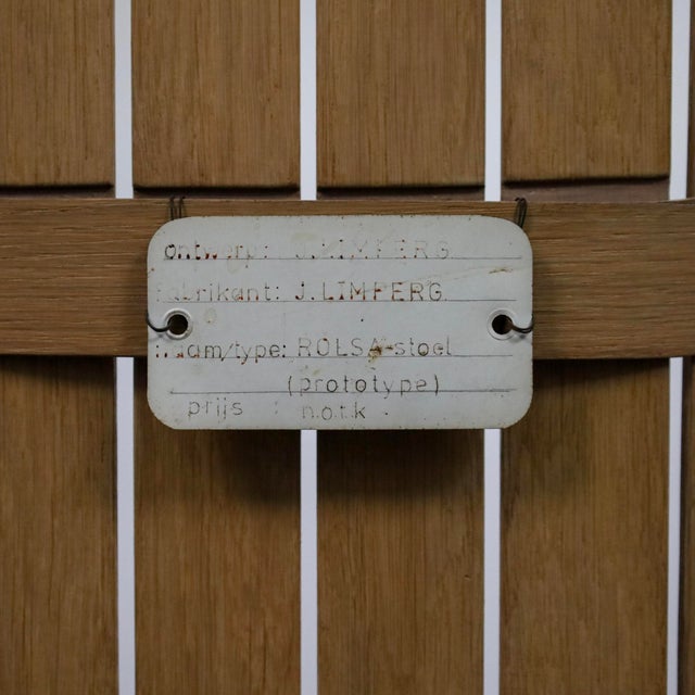 Prototype Chair Rolsa by J. Limperg, Netherlands, 1960s For Sale - Image 12 of 13