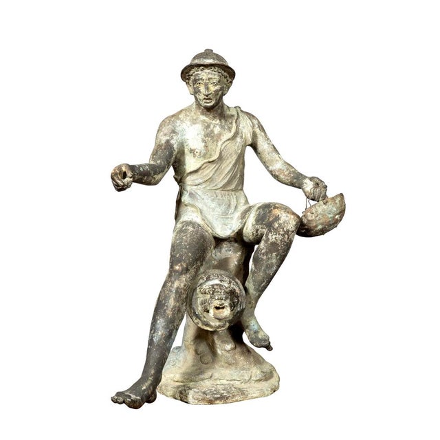 Grand Tour Italian Grand Tour Bronze of the "Neopolitian Fisherman" For Sale - Image 3 of 10