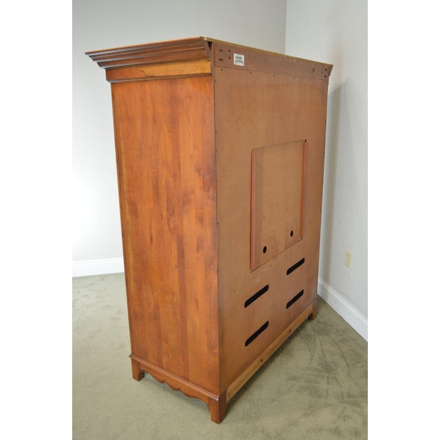 Ethan Allen "Maison" Collection French Country Style Cherry Tv Armoire