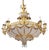 French Palatial Vintage French Style Bronze & Crystal Basket Chandelier For Sale - Image 3 of 18